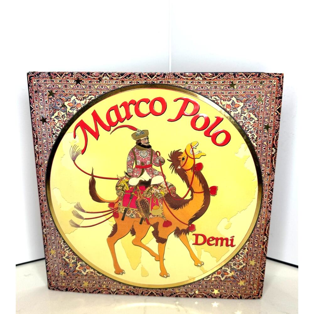 2008 Signed Marco Polo Hardback Book Author Demi Letter to Francis Patrelle
